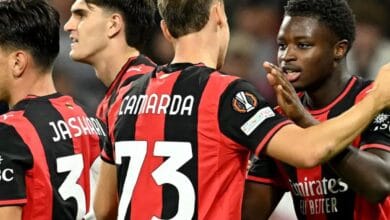 Cisse 67 yıllık rekoru kırdı, Milan Salzburg'u 4-0 yendi