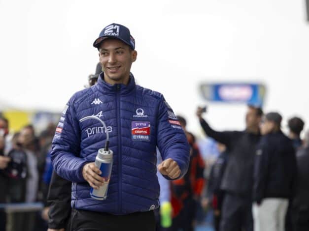 Toprak Razgatlıoğlu, Pramac Racing motosikletiyle pistte