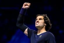 Carlos Alcaraz, Viyana Open ilk turunda Karen Khachanov ile oynadığı maçta