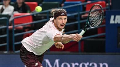 Zverev, Halys'i üç sette devirip Şanghay'da son 16'ya çıktı 5 Zverev, Halys'i üç sette devirip Şanghay'da son 16'ya çıktı